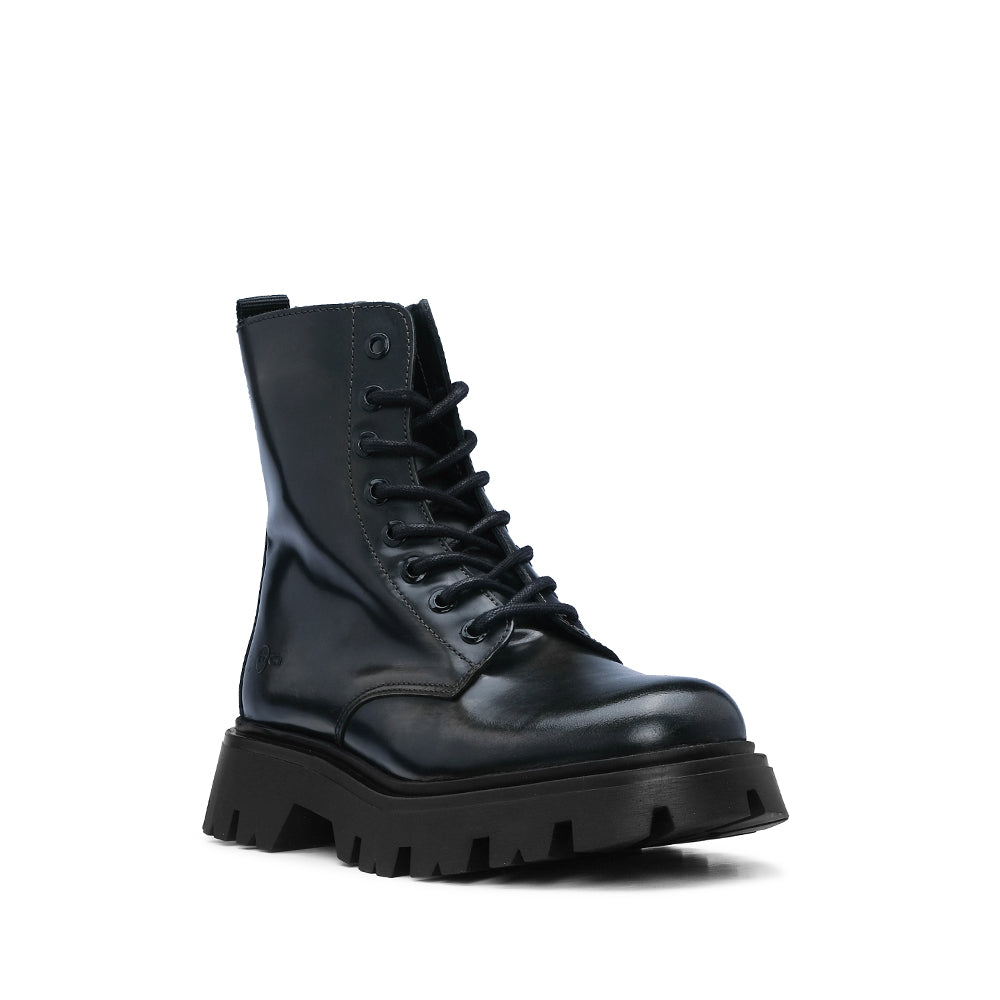 Botim Casual Mulher Polido Verde