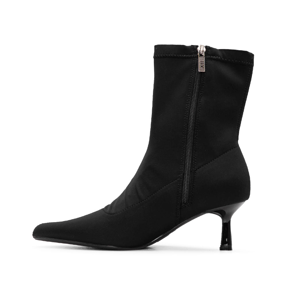 Botim Salto Médio Mulher Preto