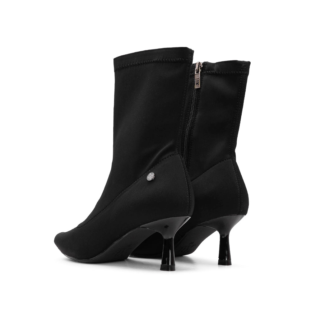 Botim Salto Médio Mulher Preto