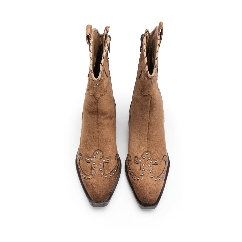 Bota Texana Mulher Camel