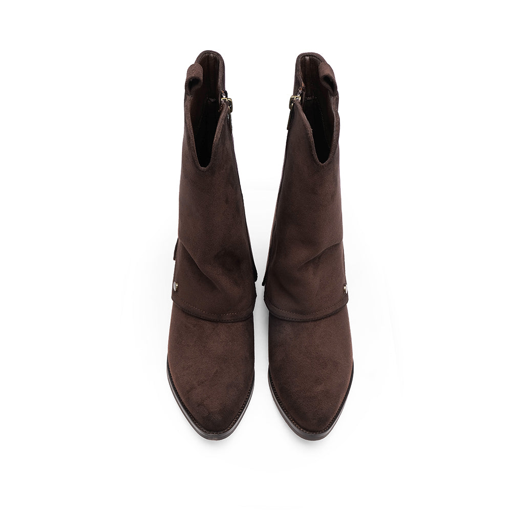 Bota Polaina Mulher Castanho