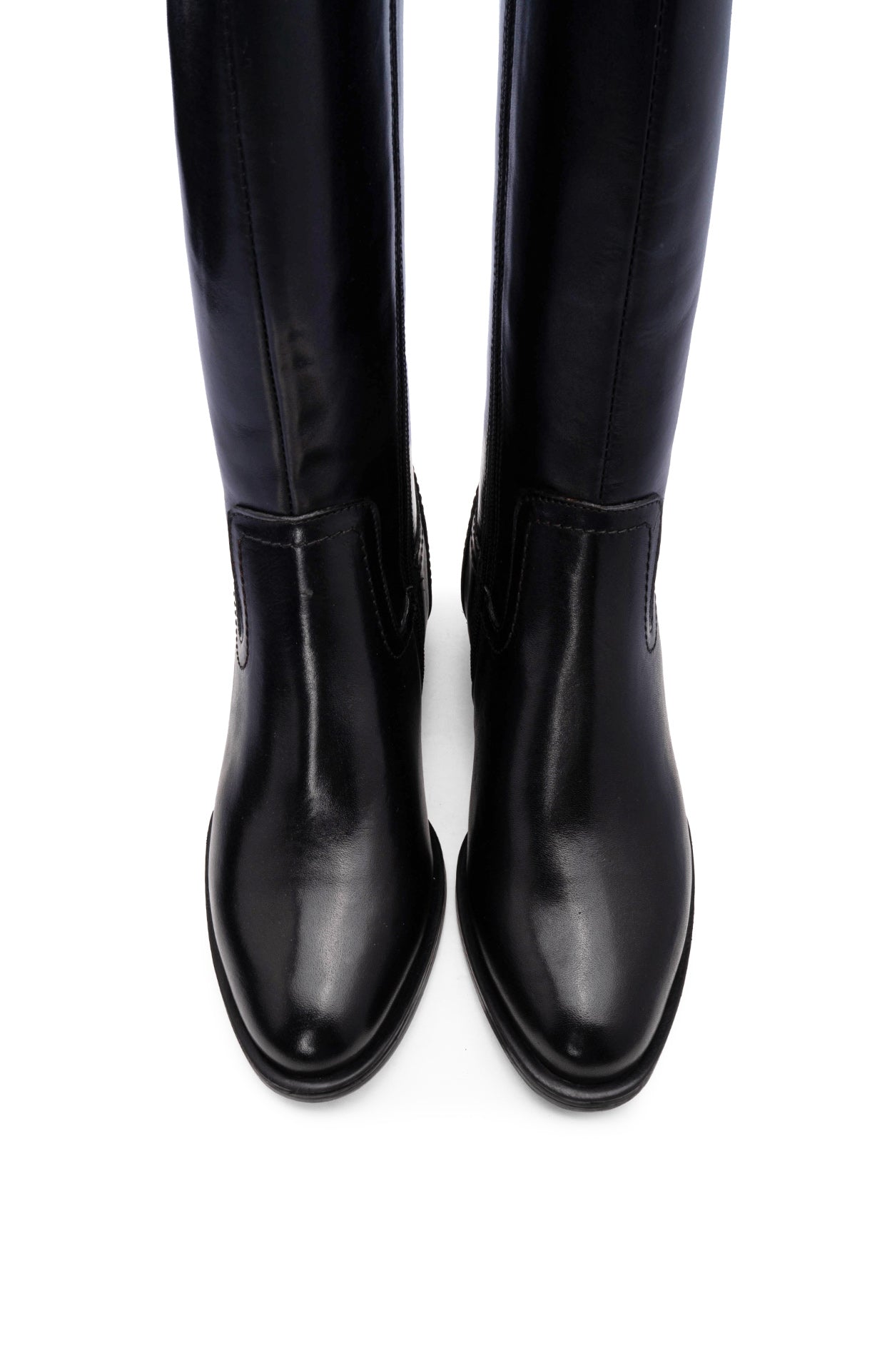 Bota Cano Alto Mulher Preto