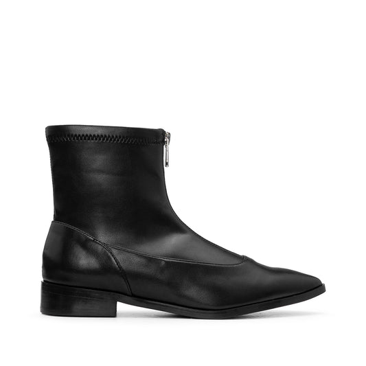 Botim Salto Raso Mulher Preto