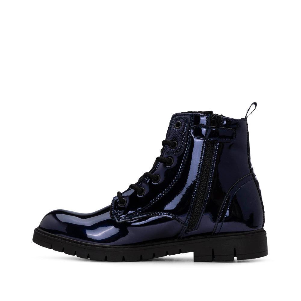 Bota Militar Mulher Azul