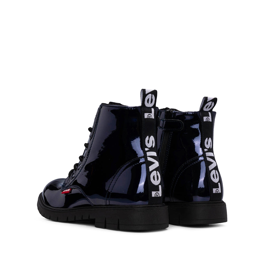 Bota Militar Mulher Azul