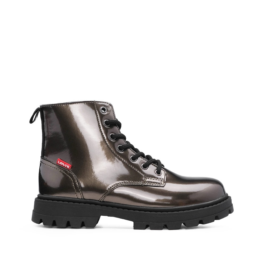 Bota Militar Mulher Cinzento
