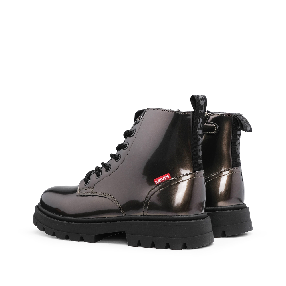 Bota Militar Mulher Cinzento