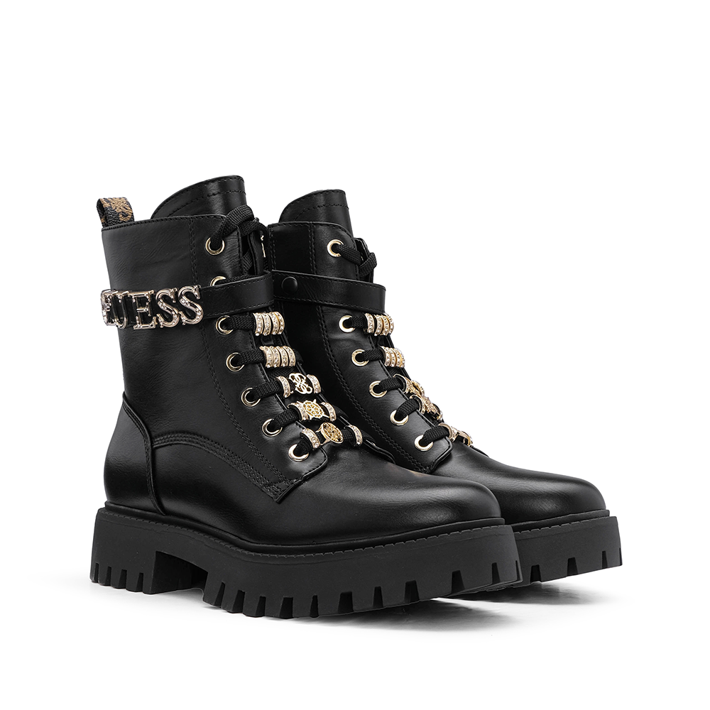 Bota Militar Mulher Preto