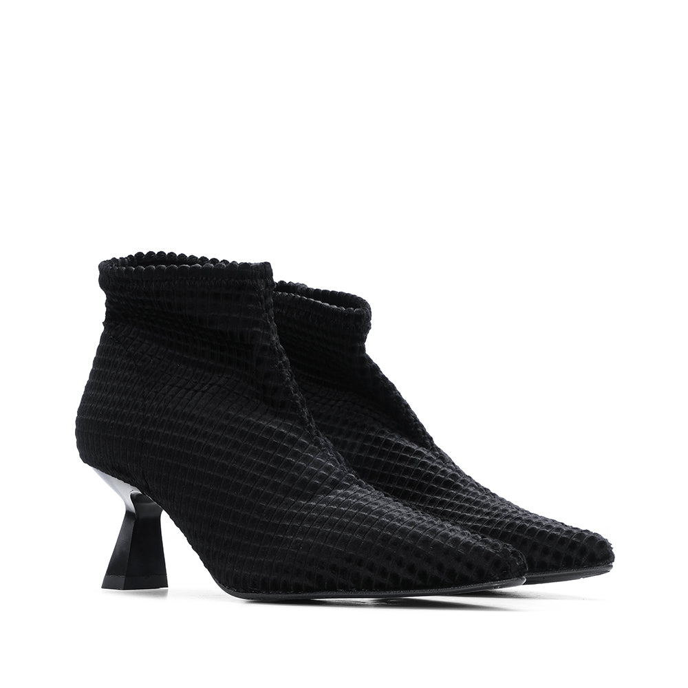 Botim Salto Médio Mulher Preto