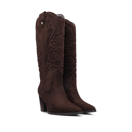 Bota Texana Mulher Café