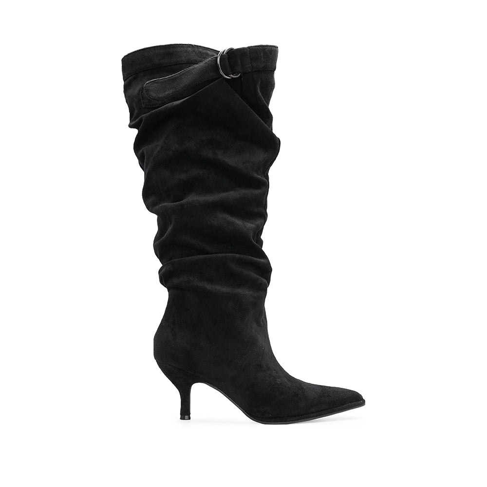 Bota Salto Alto Mulher Preto