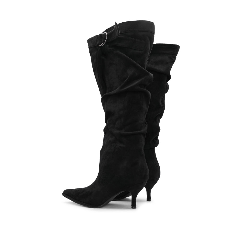 Bota Salto Alto Mulher Preto