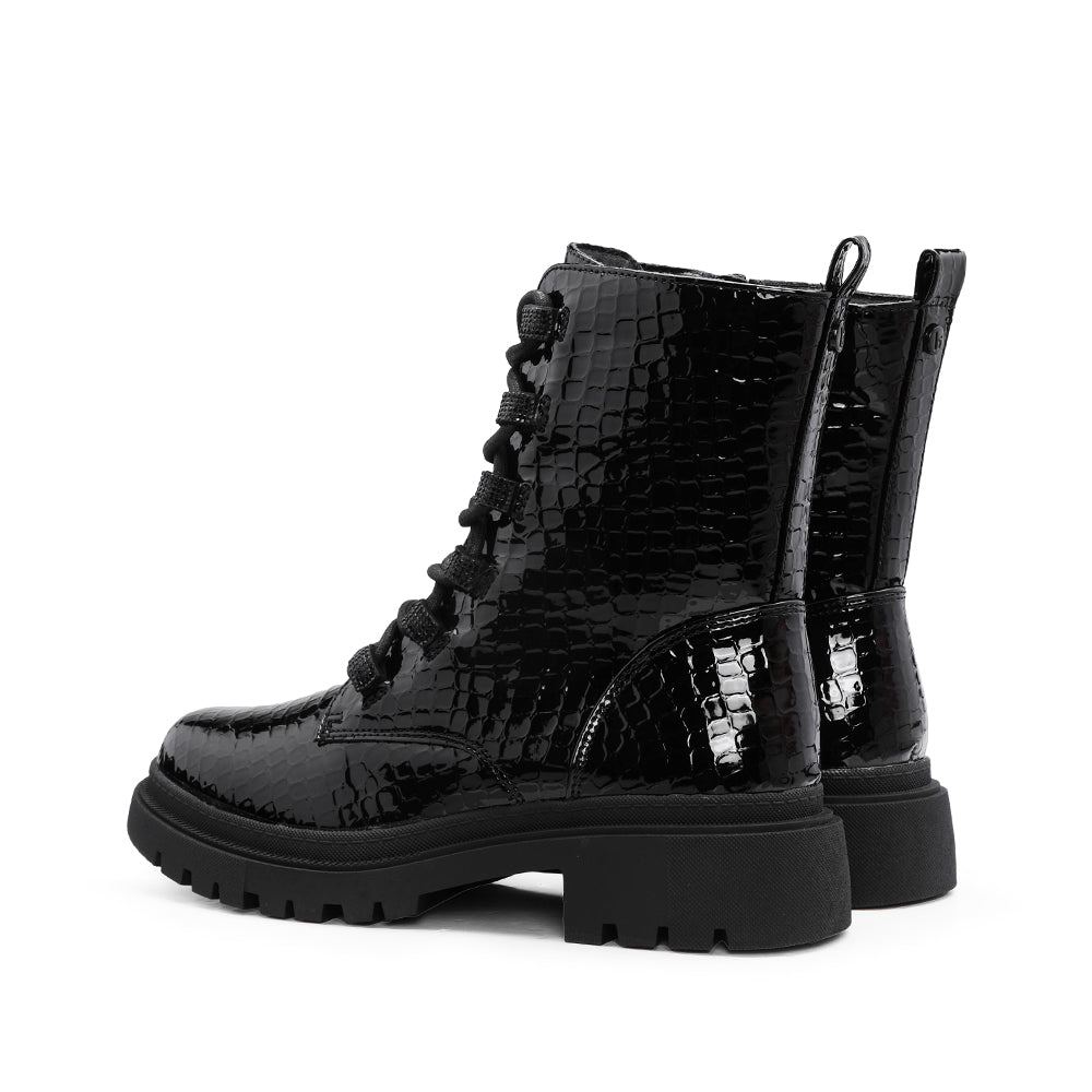 Bota Militar Mulher Preto