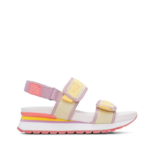 Sandália Plataforma Mulher Multicolor