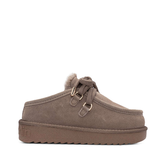 Soca Casual Mulher Camurça  Taupe