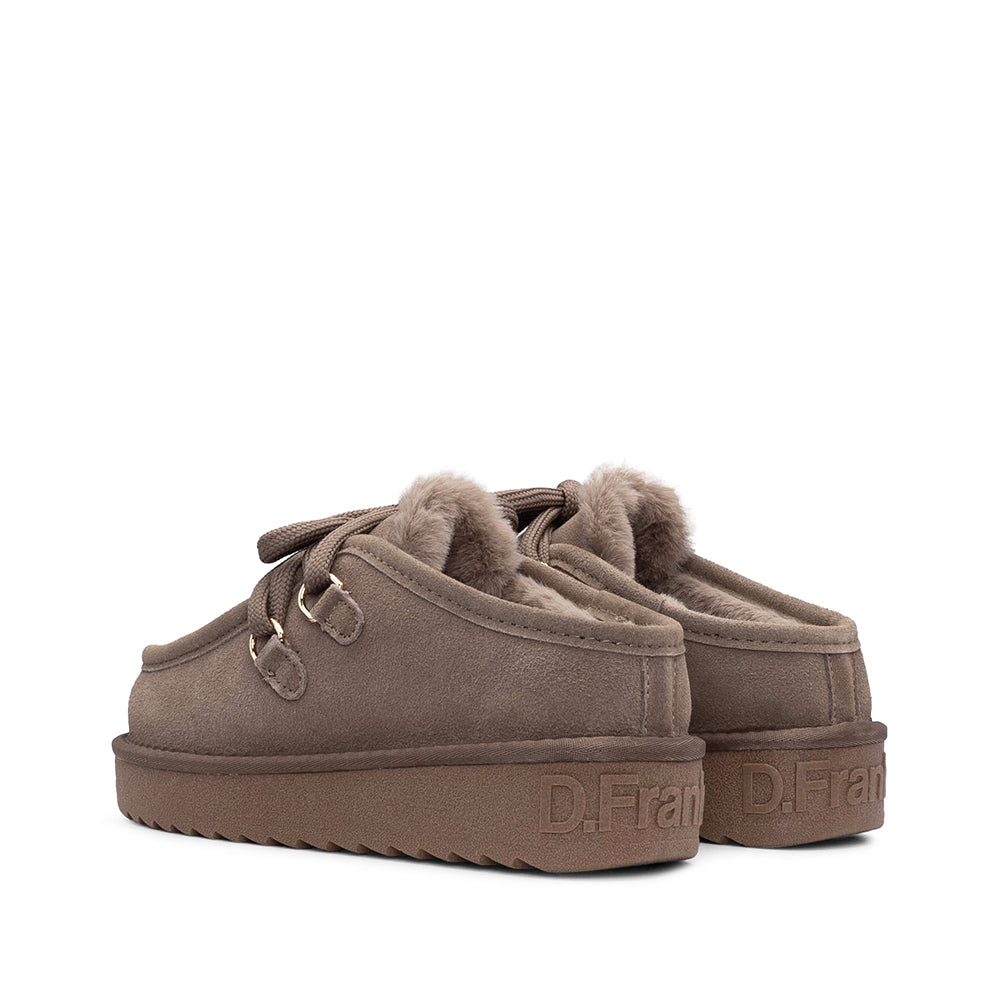 Soca Casual Mulher Camurça  Taupe