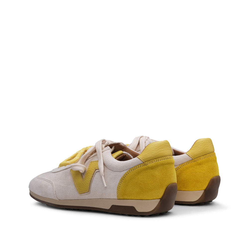 Sapatilha Casual Mulher Camurça Amarelo