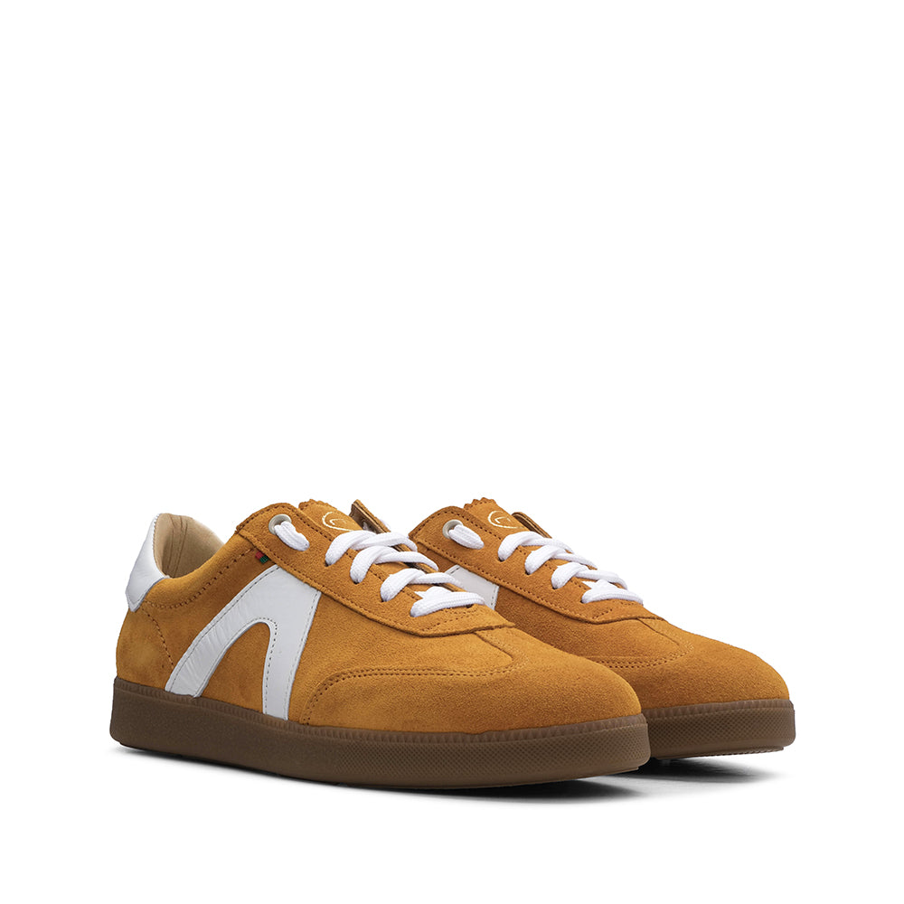 Sapatilha Casual Mulher Camurça Amarelo