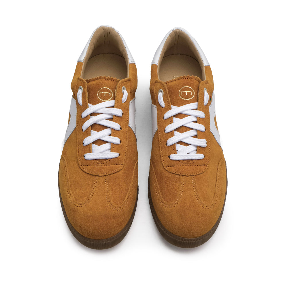 Sapatilha Casual Mulher Camurça Amarelo