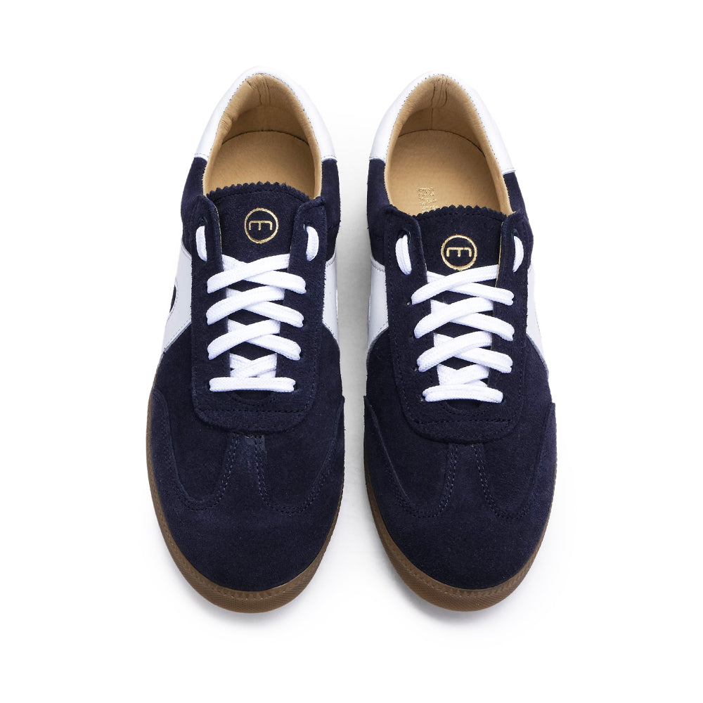 Sapatilha Casual Mulher Camurça Azul