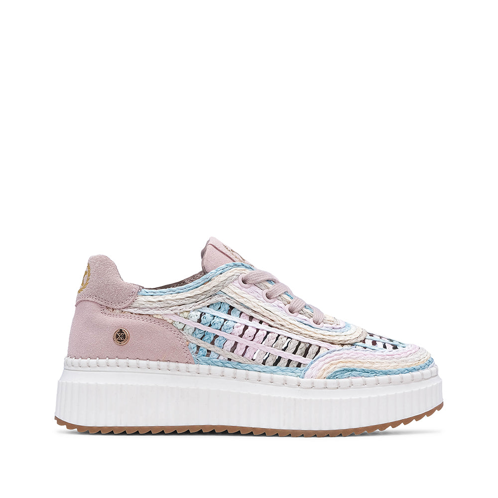 Sapatilha Casual Mulher Pele Sintética Multicolor