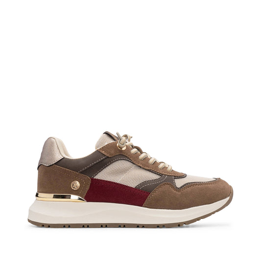 Sapatilha Casual Mulher Taupe