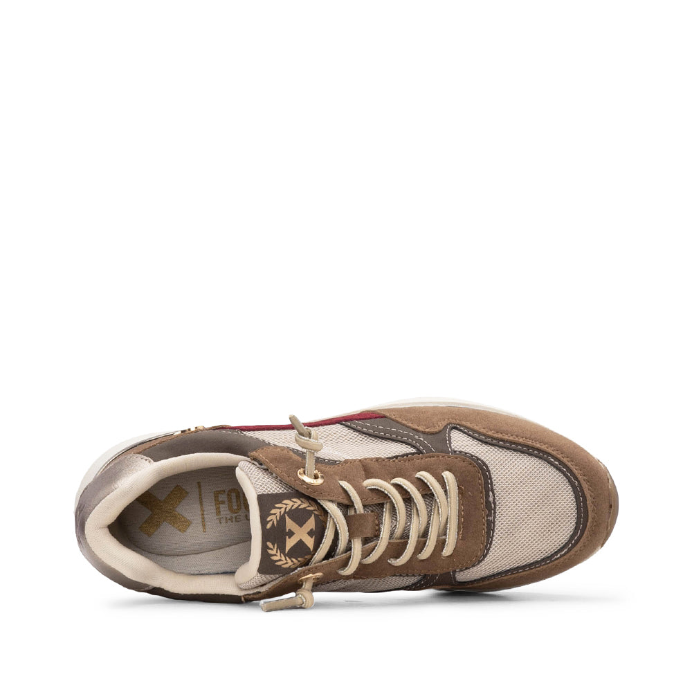 Sapatilha Casual Mulher Taupe
