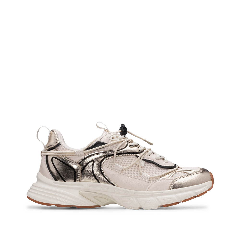 Sapatilha Casual Mulher Dourado