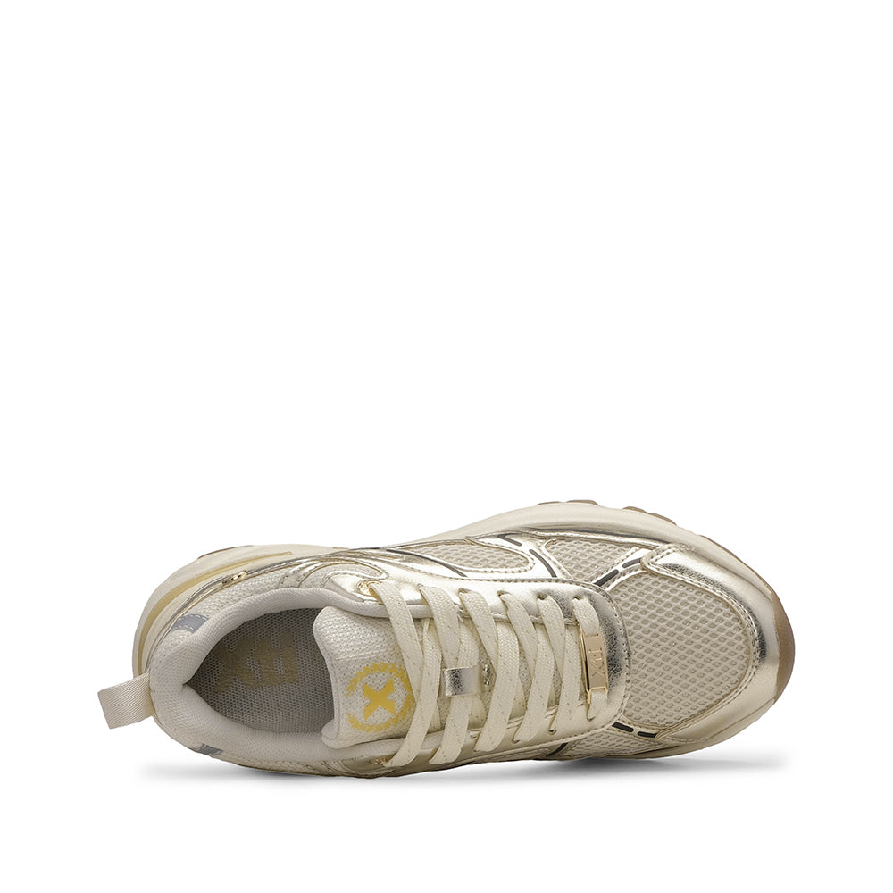 Sapatilha Casual Mulher Dourado