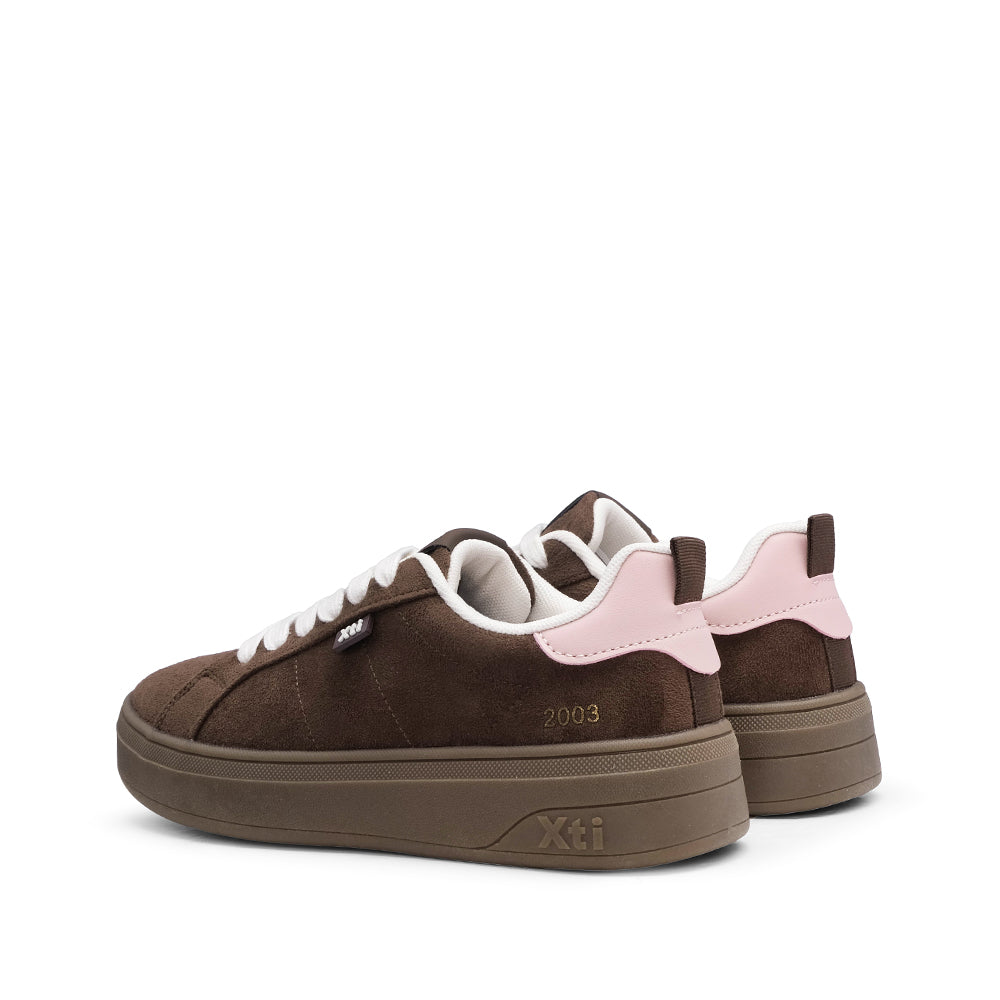 Sapatilha Casual Mulher Castanho