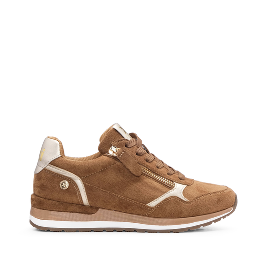 Sapatilha Casual Mulher Camel