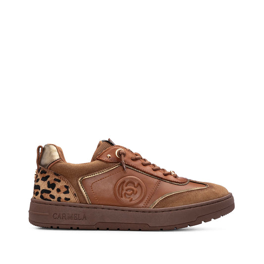 Sapatilha Casual Mulher Camel