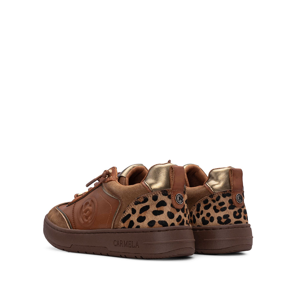 Sapatilha Casual Mulher Camel