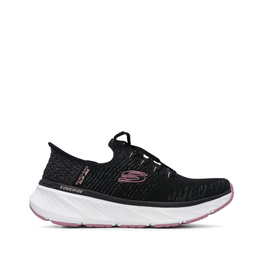 Sapatilha Desportivo Mulher Preto E Rosa