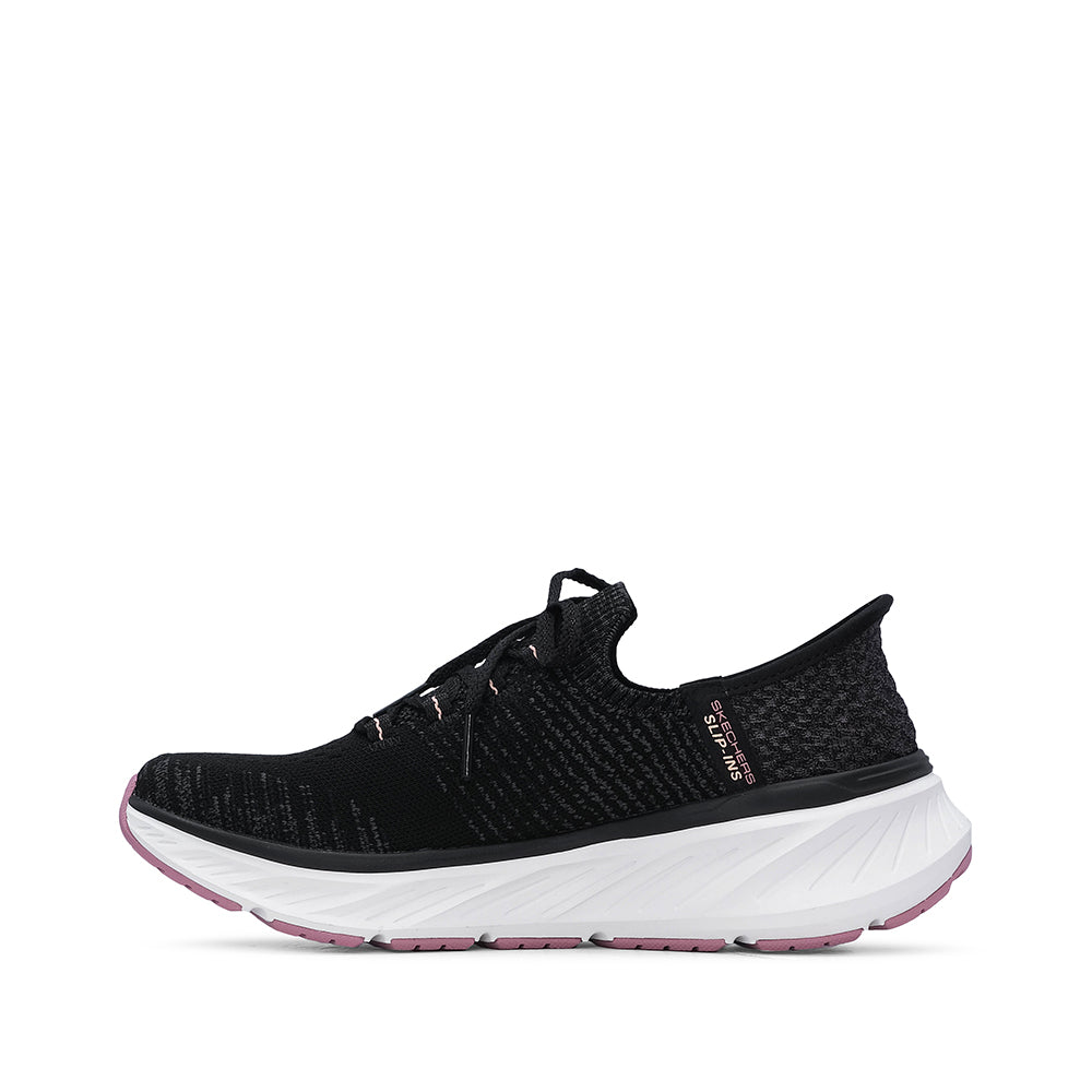 Sapatilha Desportivo Mulher Preto E Rosa