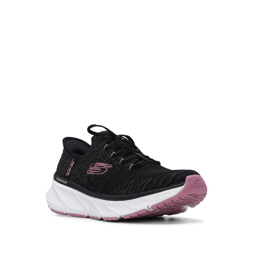 Sapatilha Desportivo Mulher Preto E Rosa