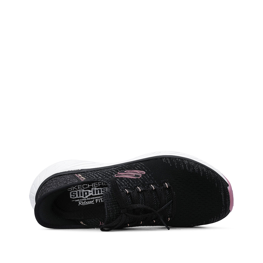 Sapatilha Desportivo Mulher Preto E Rosa
