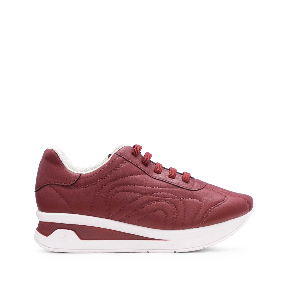 Sapatilha Casual Mulher Bordeaux