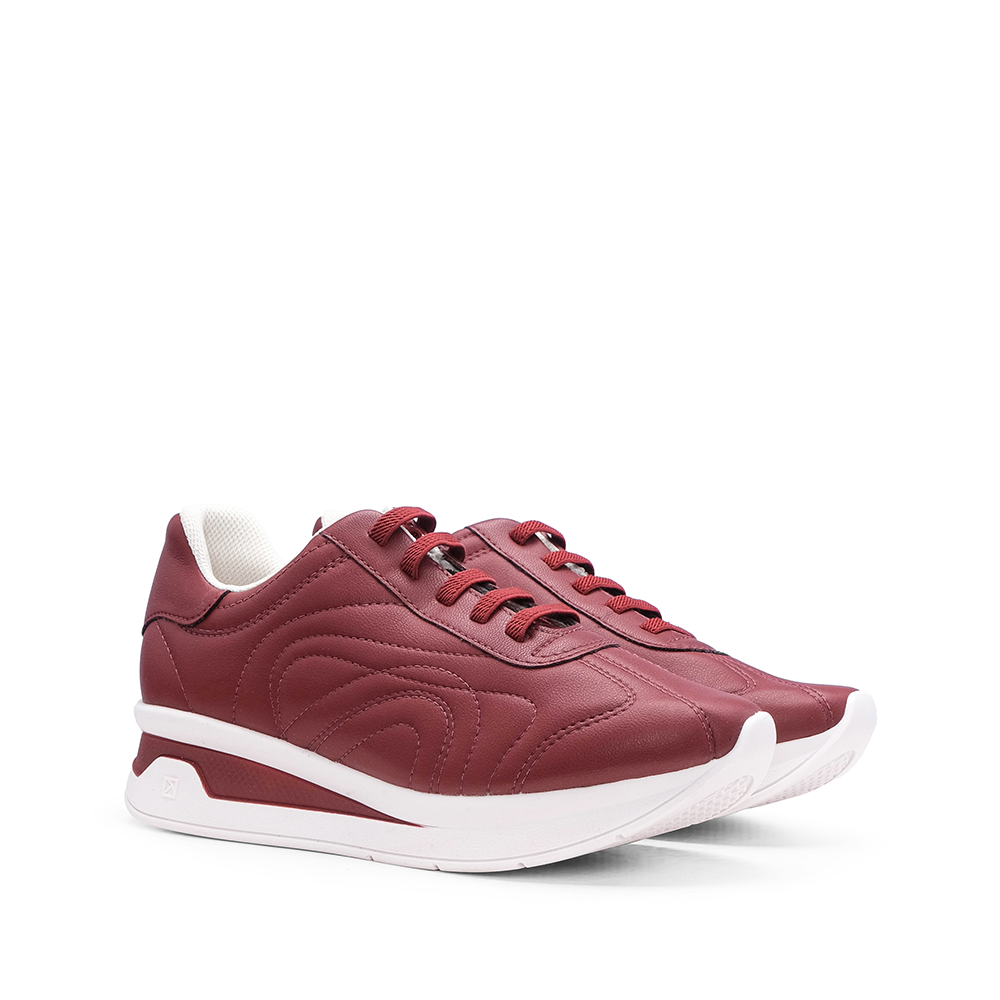 Sapatilha Casual Mulher Bordeaux