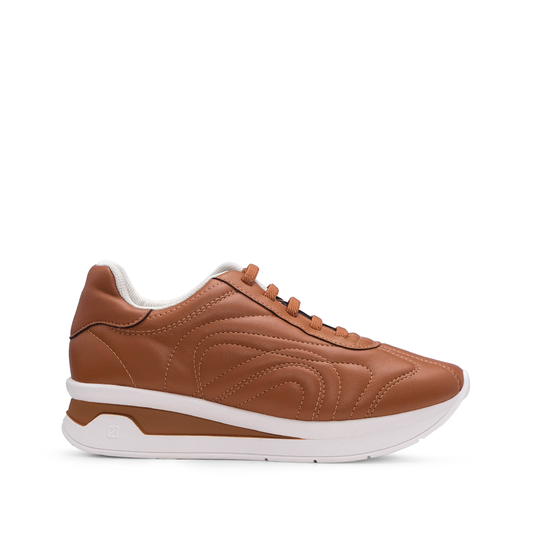 Sapatilha Casual Mulher Camel