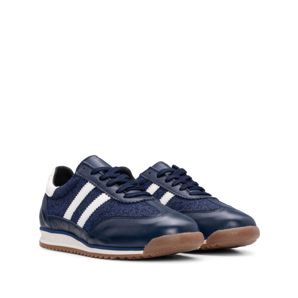 Sapatilha Casual Mulher Pele Azul