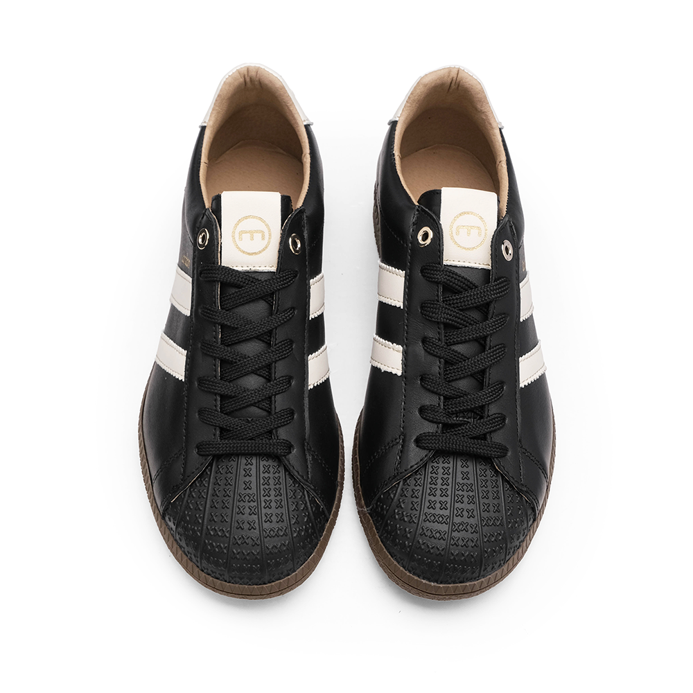 Sapatilha Casual Mulher Pele Preto