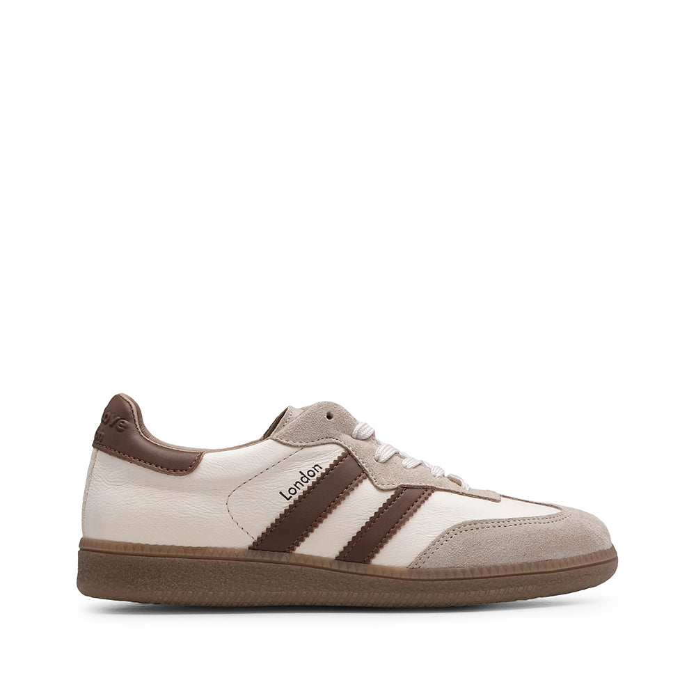 Sapatilha Casual Mulher Camurça Creme