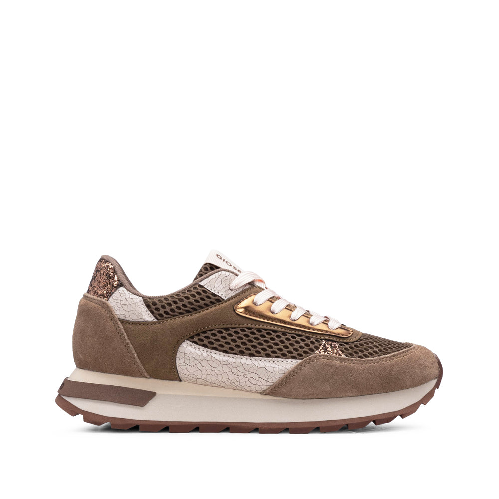 Sapatilha Casual Mulher Taupe