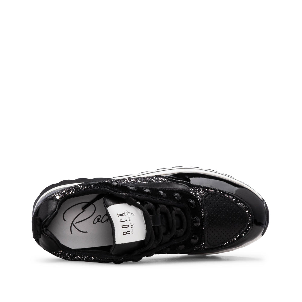 Sapatilha Casual Mulher Preto