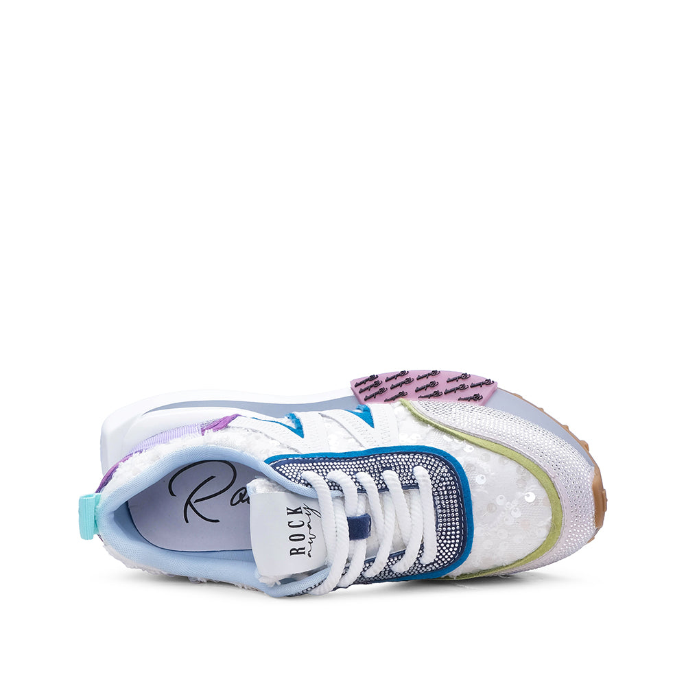 Sapatilha Casual Mulher Pele Sintética Branco