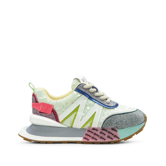 Sapatilha Casual Mulher Pele Sintética Multicolor