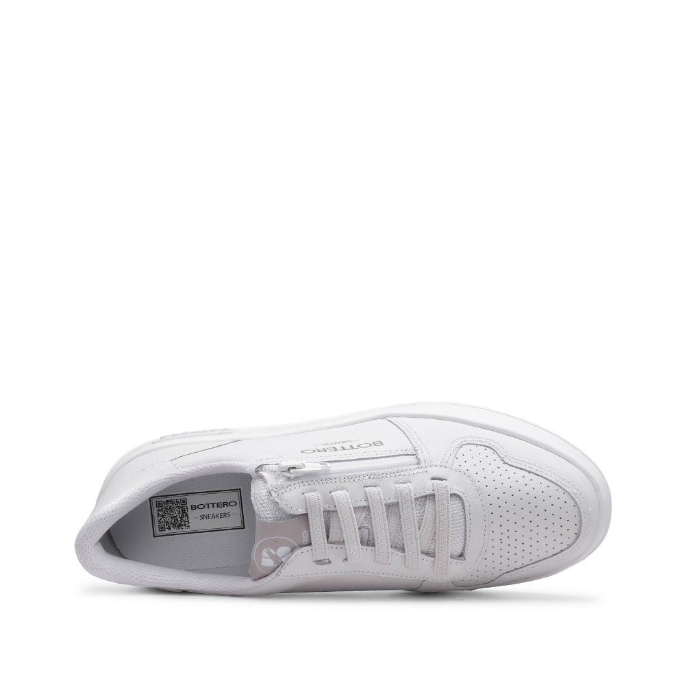 Sapatilha Casual Mulher Pele Branco