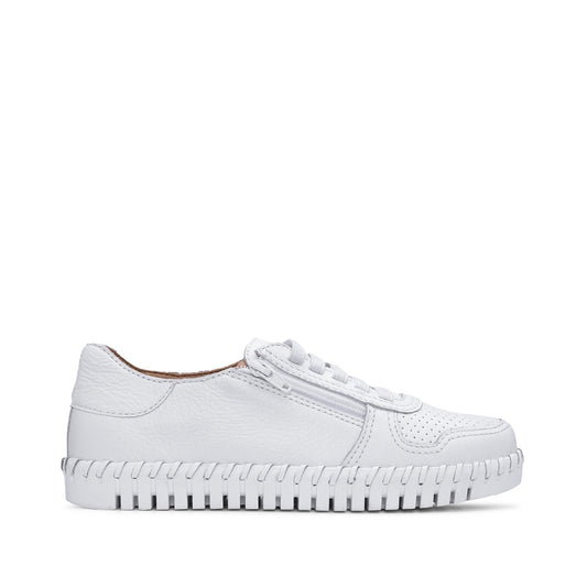 Sapatilha Casual Mulher Pele Branco