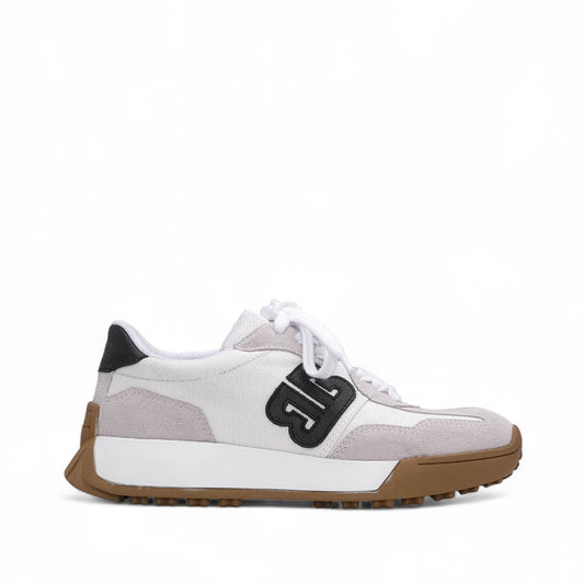 Sapatilha Casual Mulher  Branco E Preto